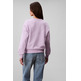 SUDADERA MUJER CALVIN KLEIN CON LOGO MONOGRAMA FIT HOLGADO