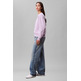 SUDADERA MUJER CALVIN KLEIN CON LOGO MONOGRAMA FIT HOLGADO