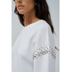 SUDADERA MUJER SALSA JEANS CON BRILLANTES