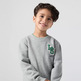 SUDADERA NIÑO LEVIS CON STREAMLINE MONOGRAMA