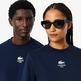 SUDADERA UNISEX LACOSTE DE FELPA ESTAMPADA