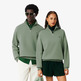 SUDADERA UNISEX LACOSTE DE FELPA GRUESA CON CREMALLERA EN CUELLO