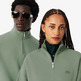SUDADERA UNISEX LACOSTE DE FELPA GRUESA CON CREMALLERA EN CUELLO