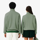 SUDADERA UNISEX LACOSTE DE FELPA GRUESA CON CREMALLERA EN CUELLO