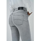 VAQUERO MUJER SALSA JEANS FAITH FIT CROPPED SLIM TIRO ALTO