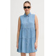 VESTIDO CORTO MUJER PEPE JEANS EN TEJIDO DENIM