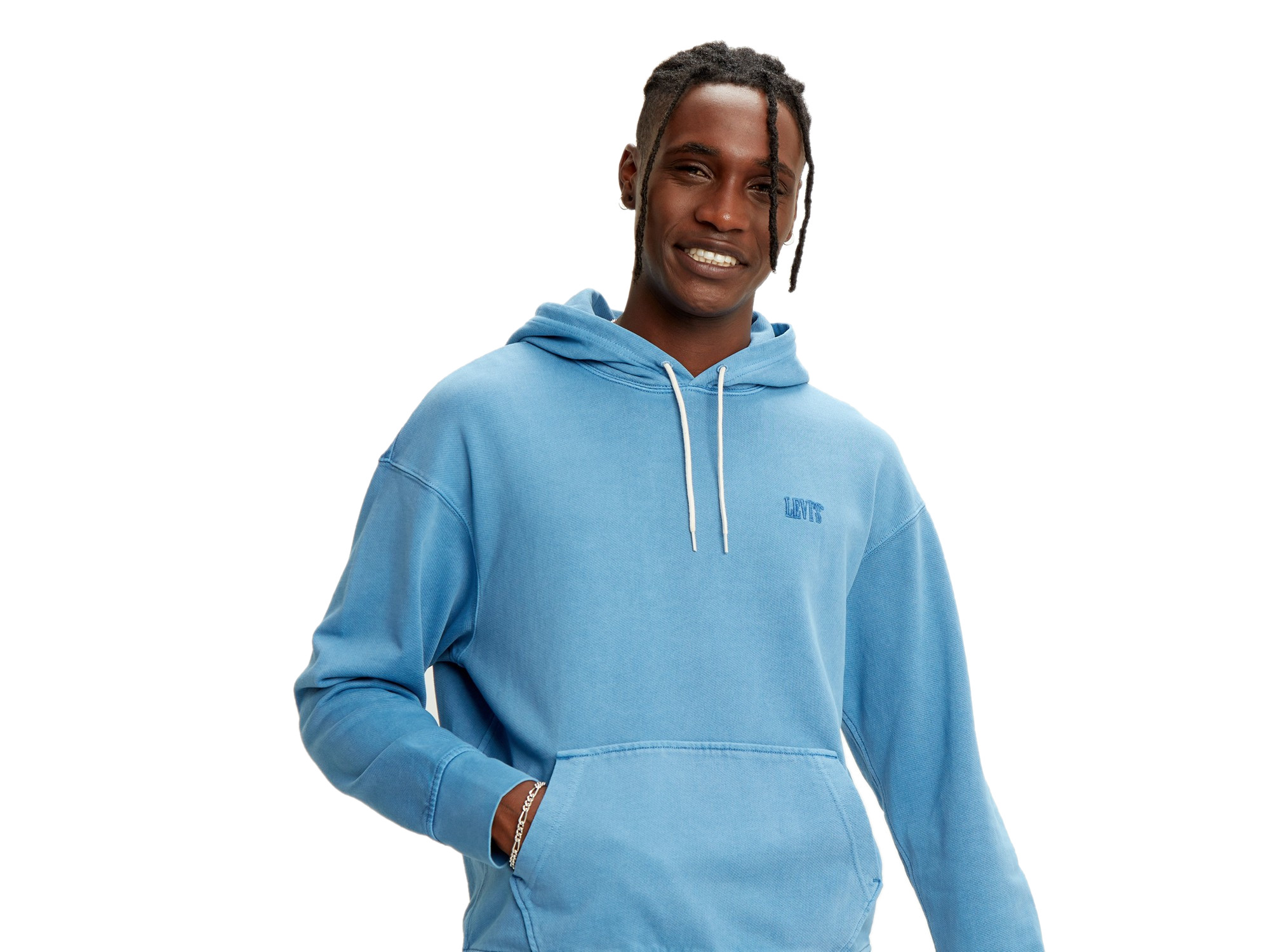 Authentic Graphic Hoodie - Blue