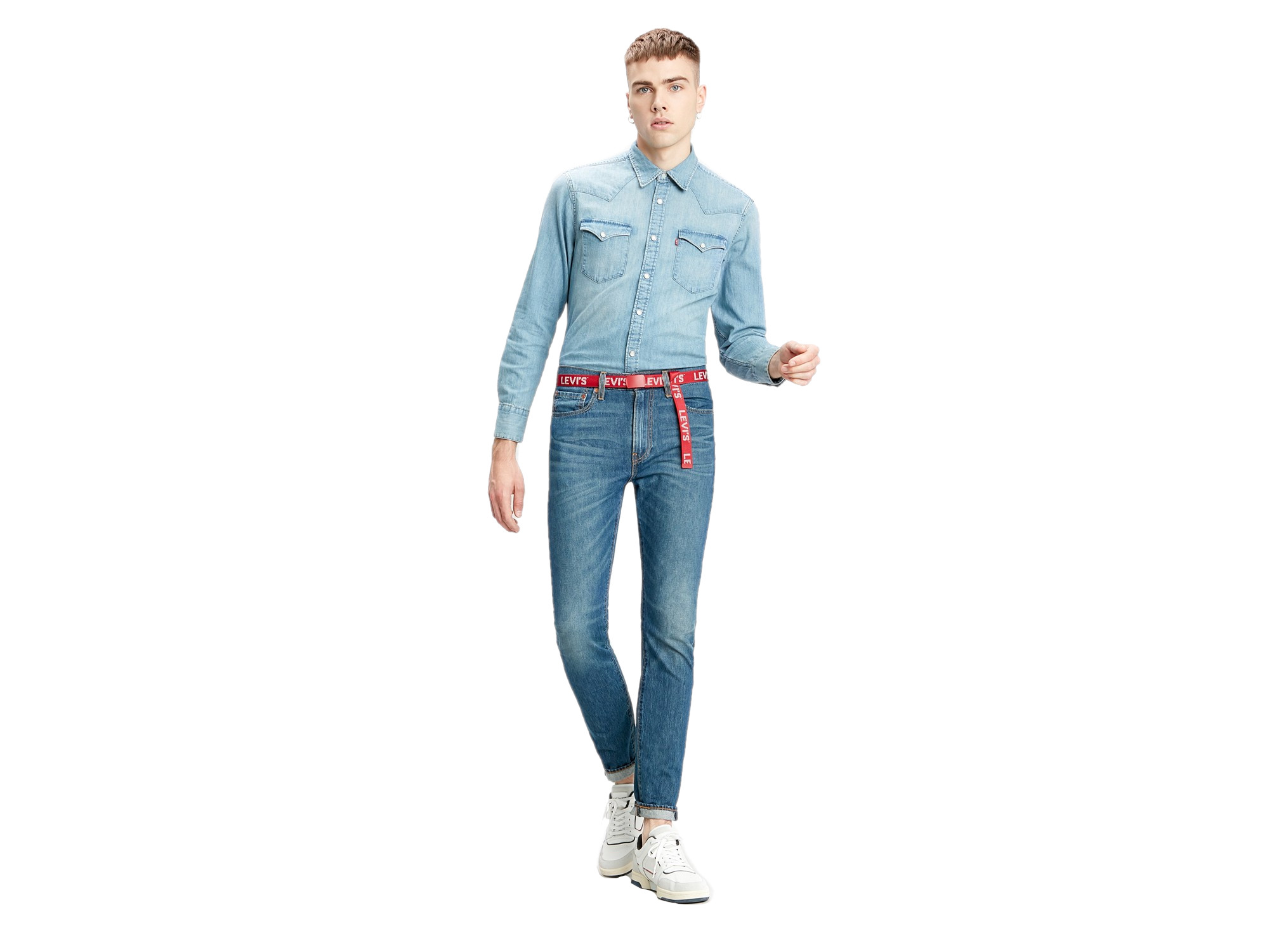 Camisa vaquera hombre levis clearance