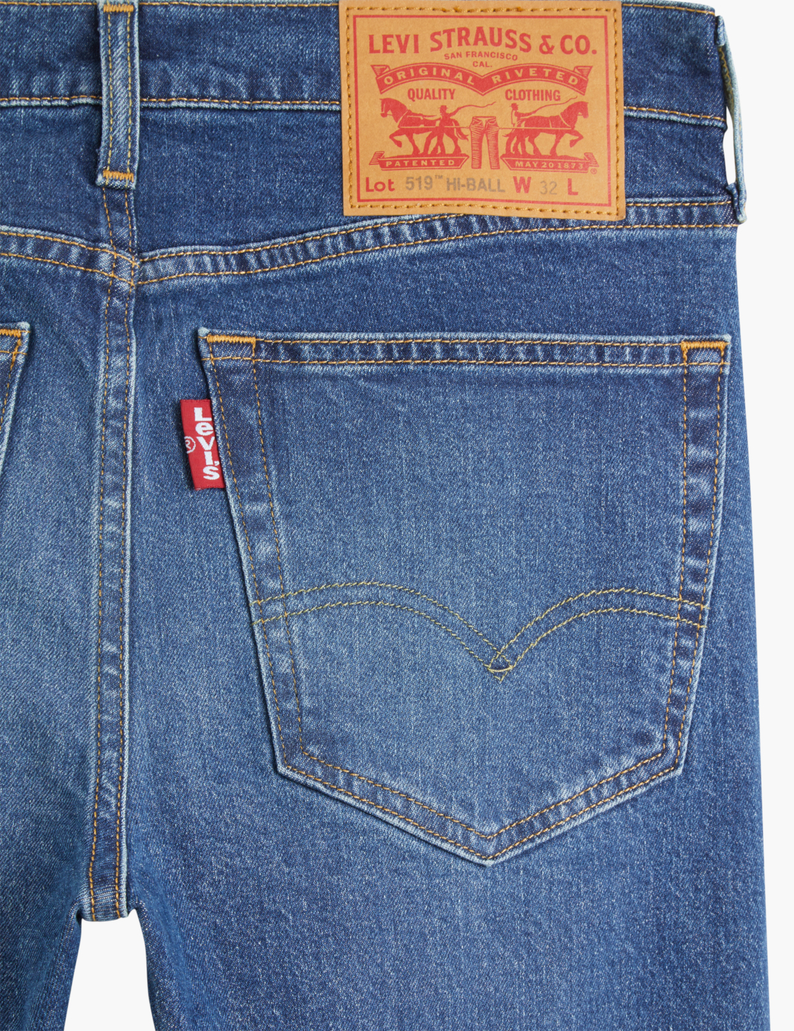 VAQUERO HOMBRE LEVIS EXT SKINNY HIBALLB DOLF SI