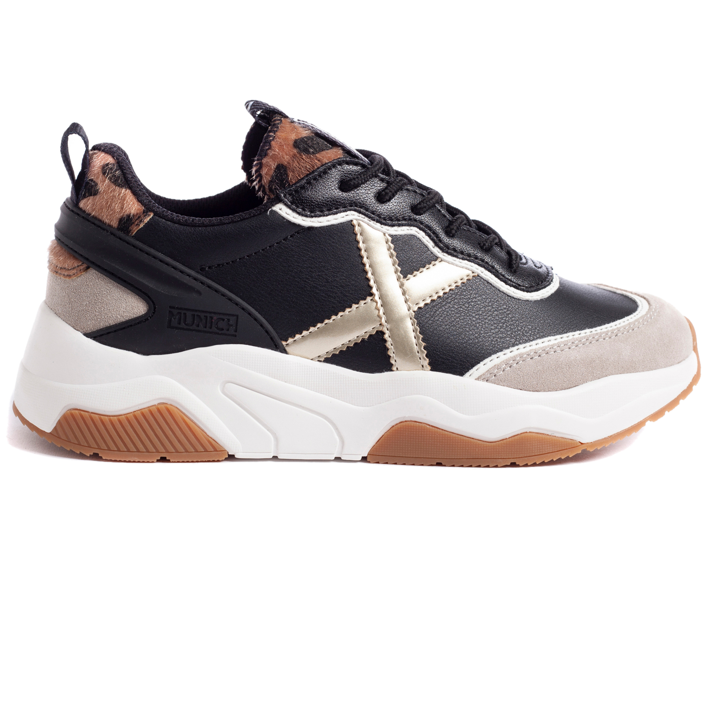 Zapatillas munich mujer leopardo online