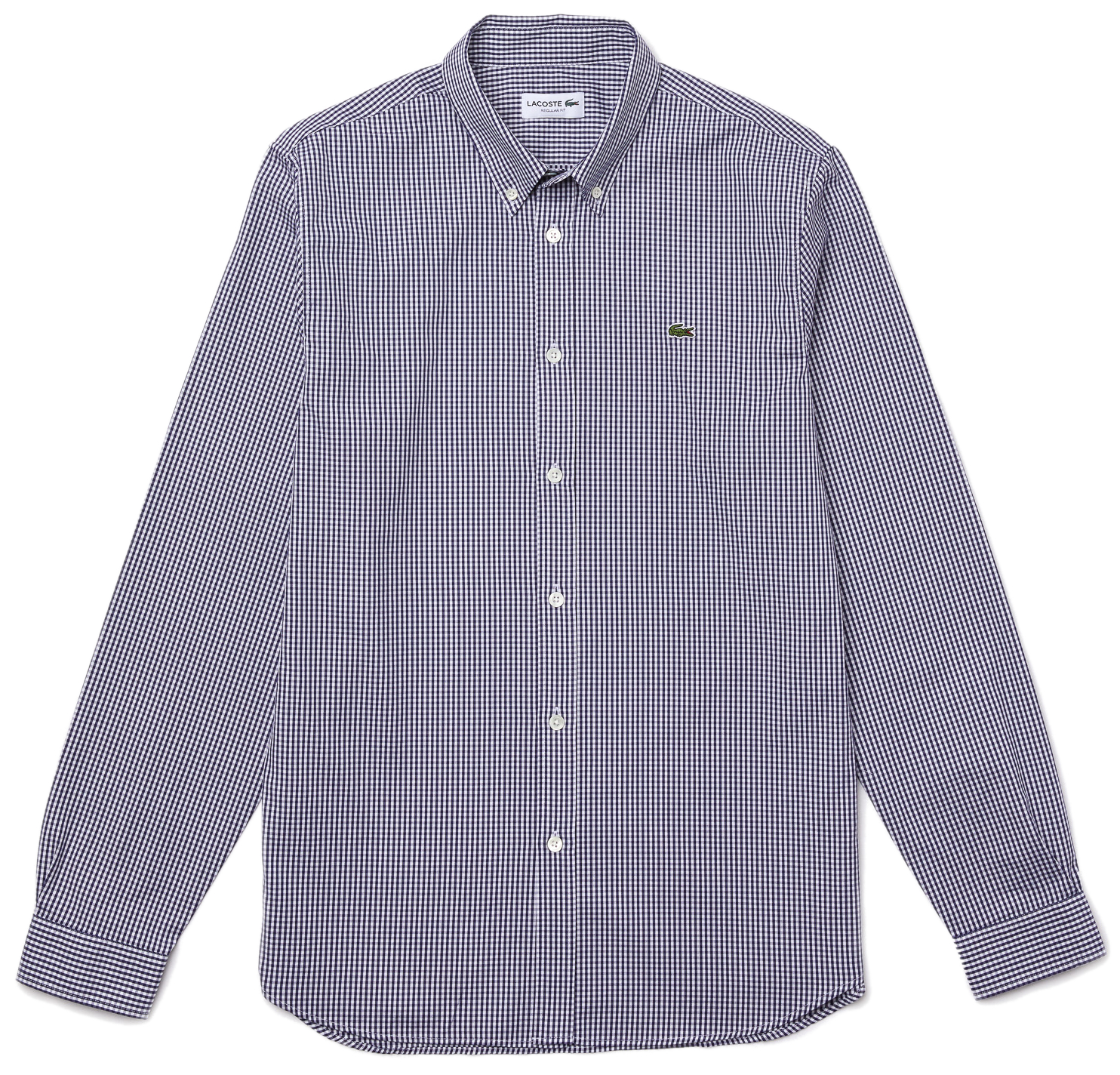 CAMISA EN ALGODON PREMIUM DE CUADROS HOMBRE LACOSTE Korner