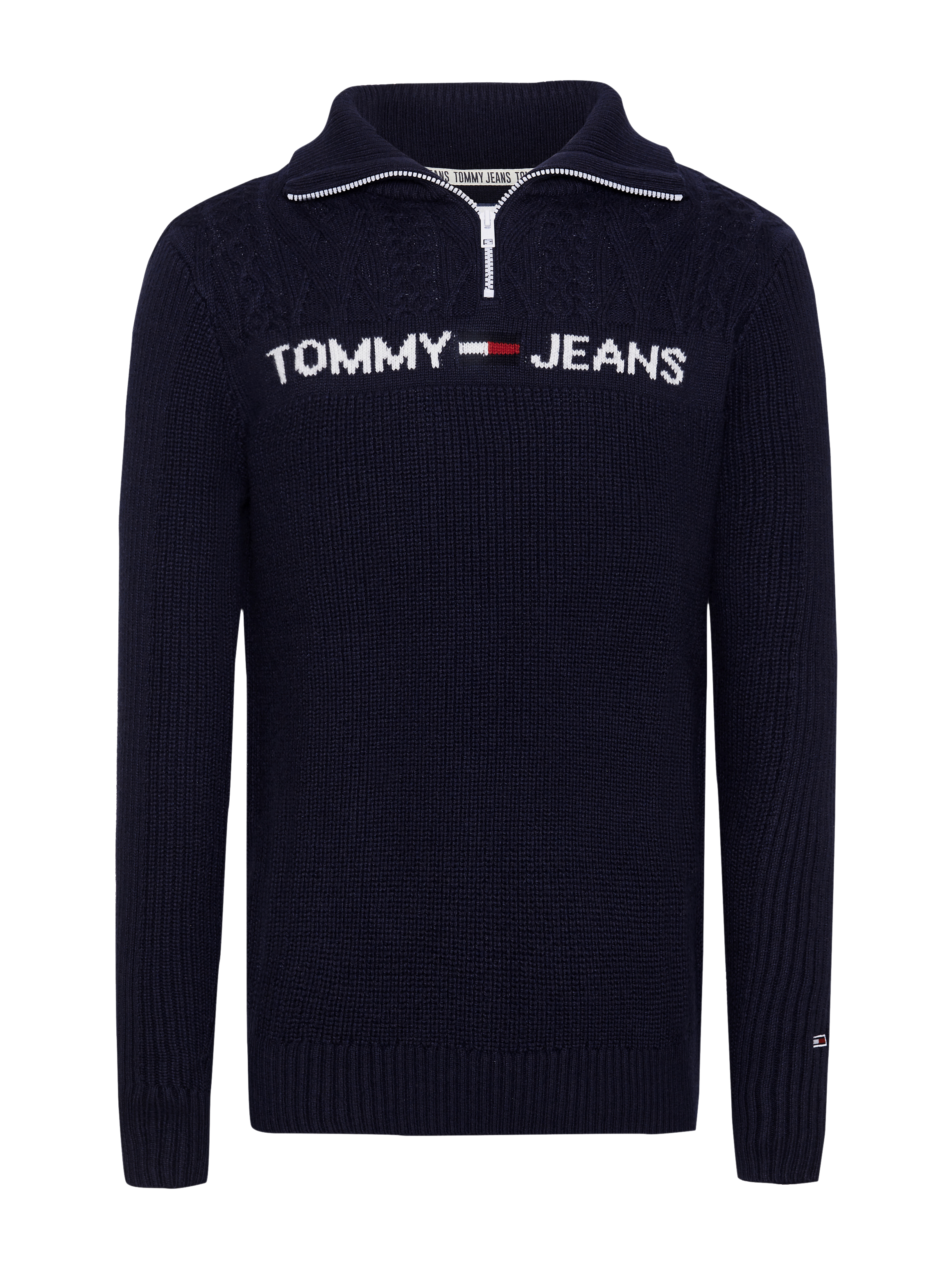 JERSEY HOMBRE TH TJM TEXTURED MOCK SWEATER