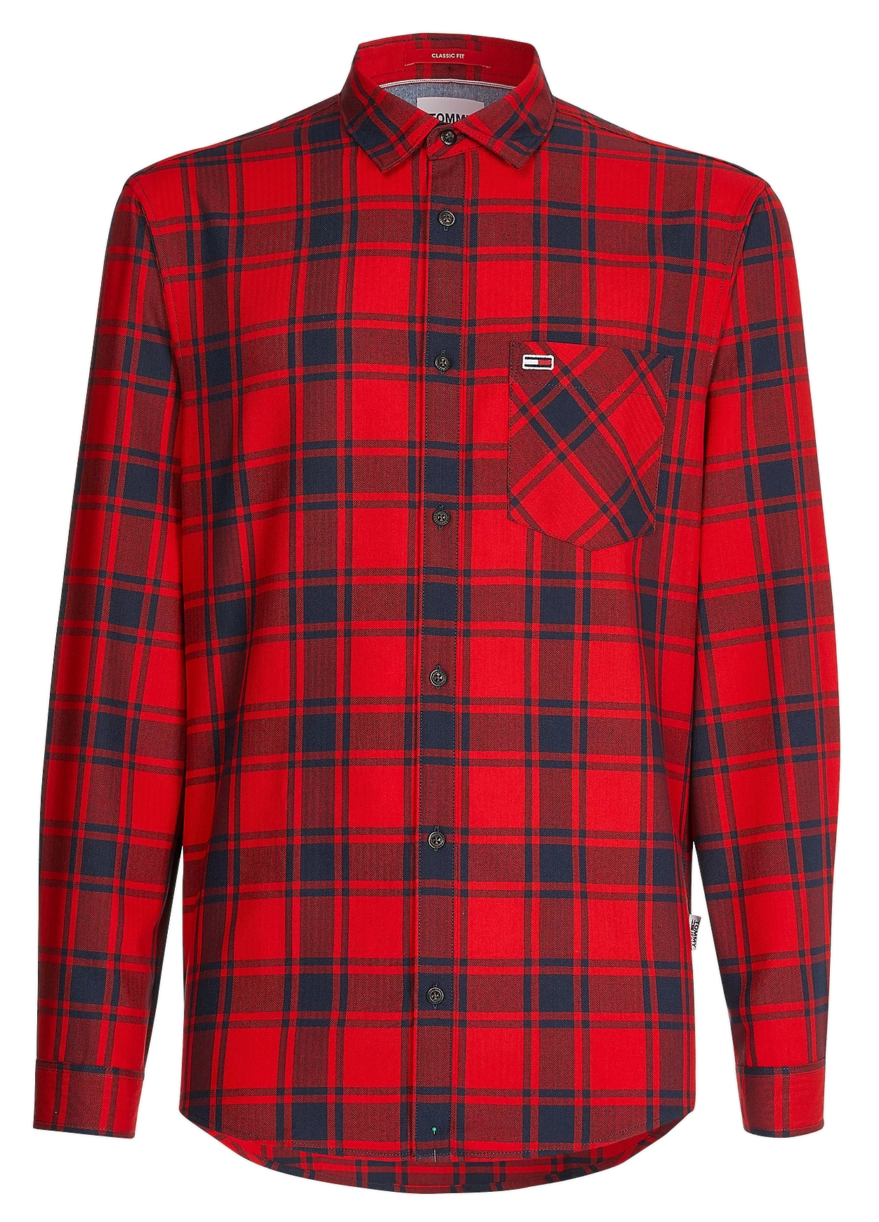 CAMISA DE FRANELA DE CUADROS TOMMY
