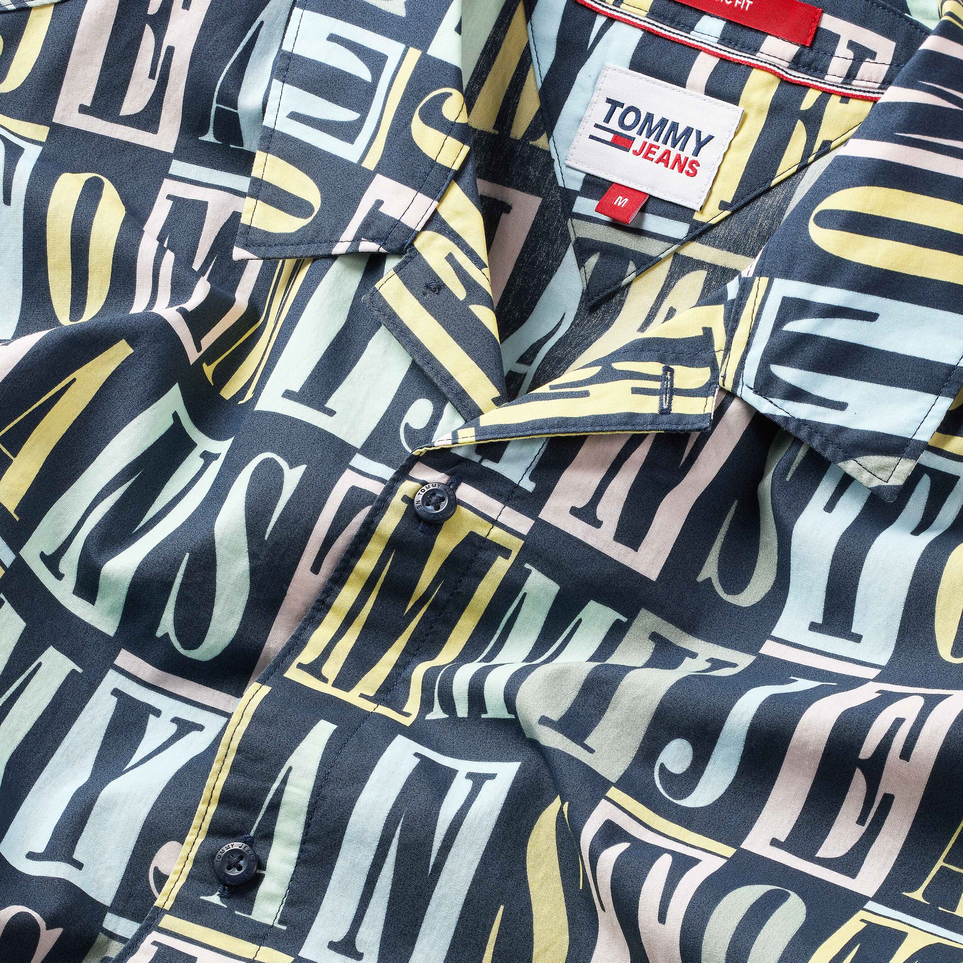Camisa tommy jeans 2025 hombre