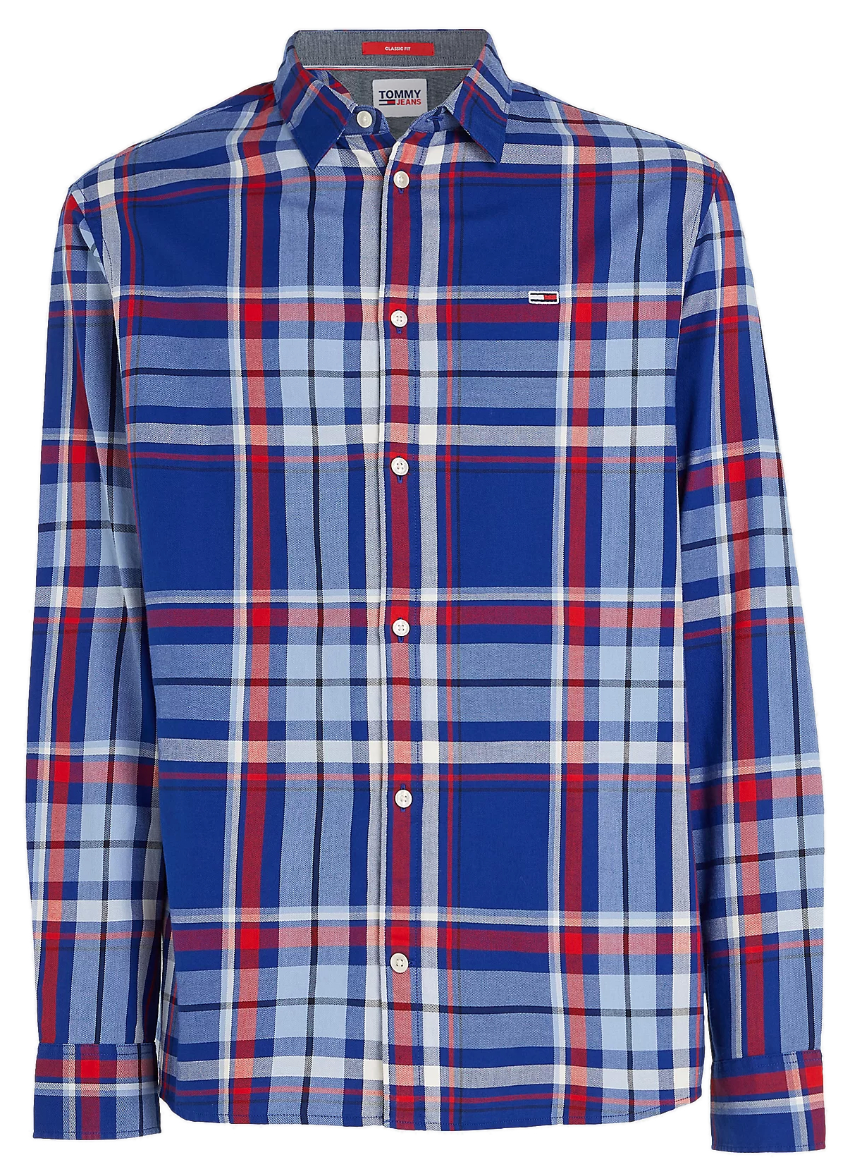 CAMISA DE CUADROS CON CORTE CL SICO HOMBRE TOMMY JEANS ESSENTIAL