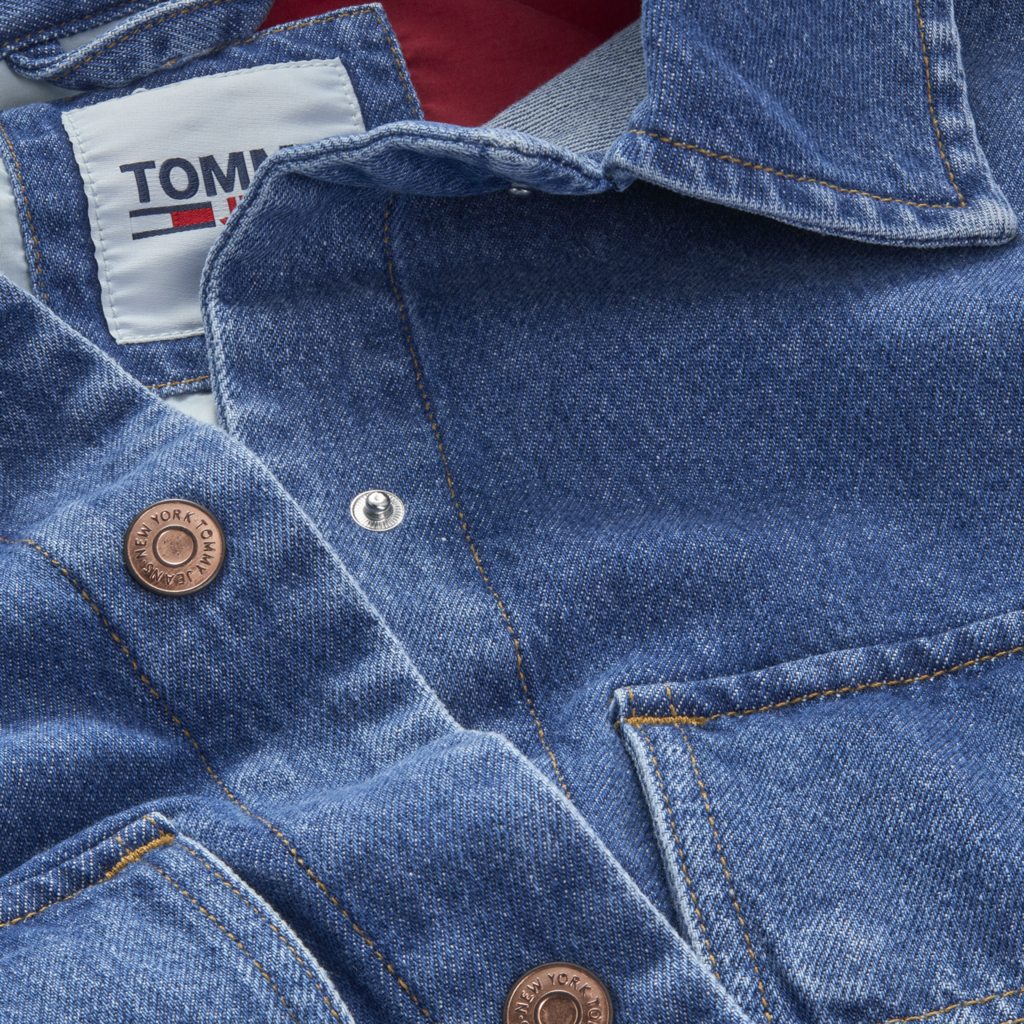 CAZADORA VAQUERA BORDADA MUJER TOMMY JEANS -