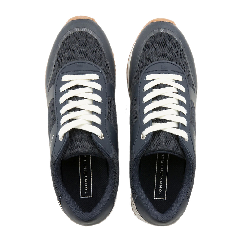 tommy jacquard city sneaker