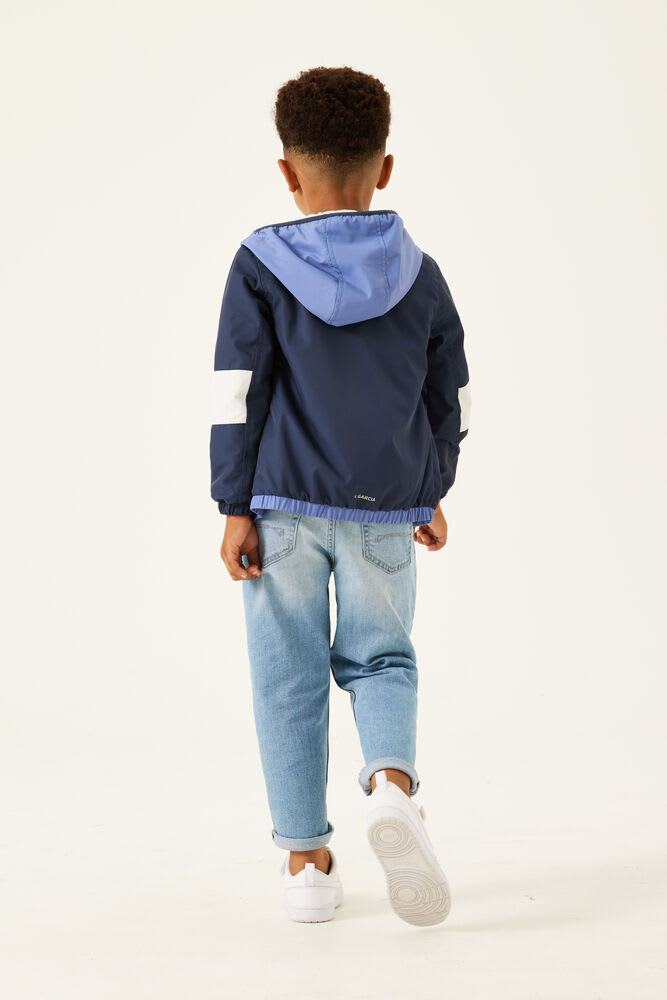 CAZADORA IMPERMEABLE DISEÑO COLORBLOCK NIÑO GARCIA JEANS