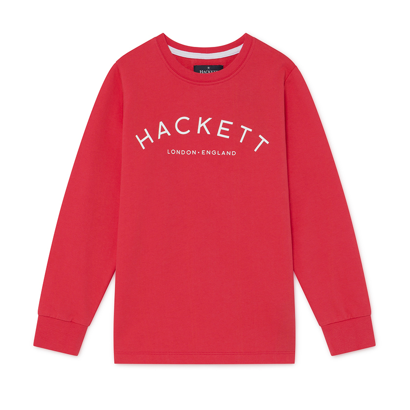 SUDADERA HACKET LOGO CREW -