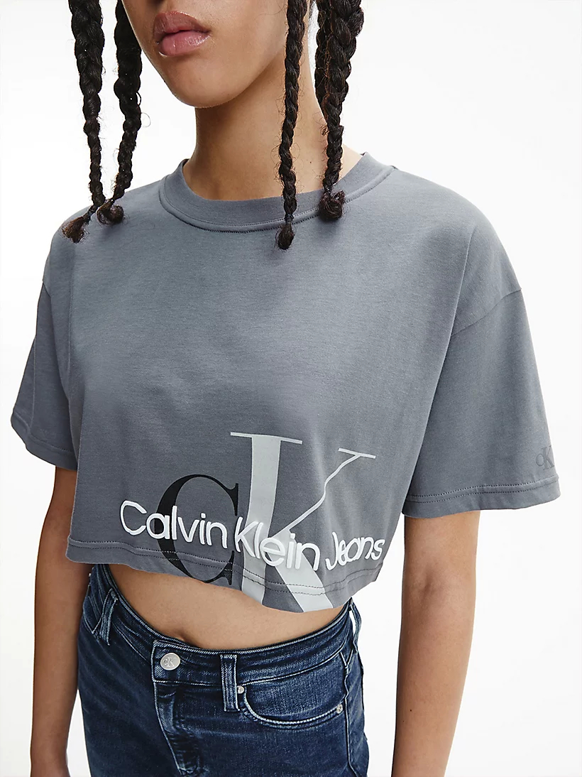 CAMISETA CROP MUJER CALVIN KLEIN JEANS - Korner