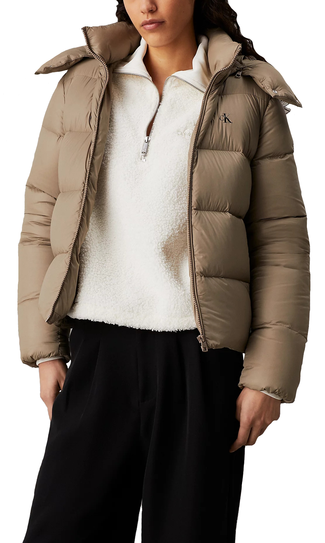 CAZADORA CORTA MUJER CALVIN KLEIN DE PLUMAS Korner