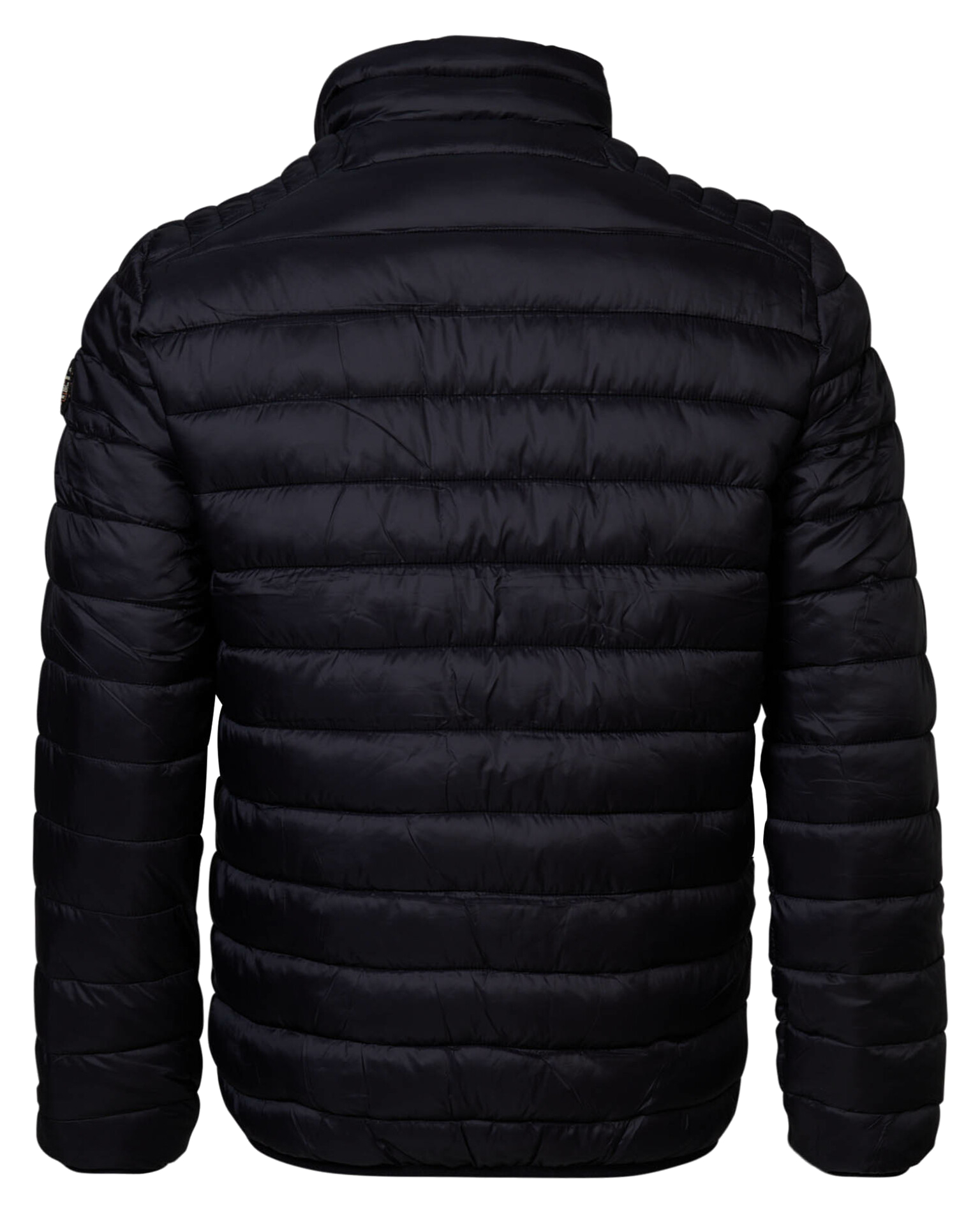 Cazadora piel acolchada hombre top