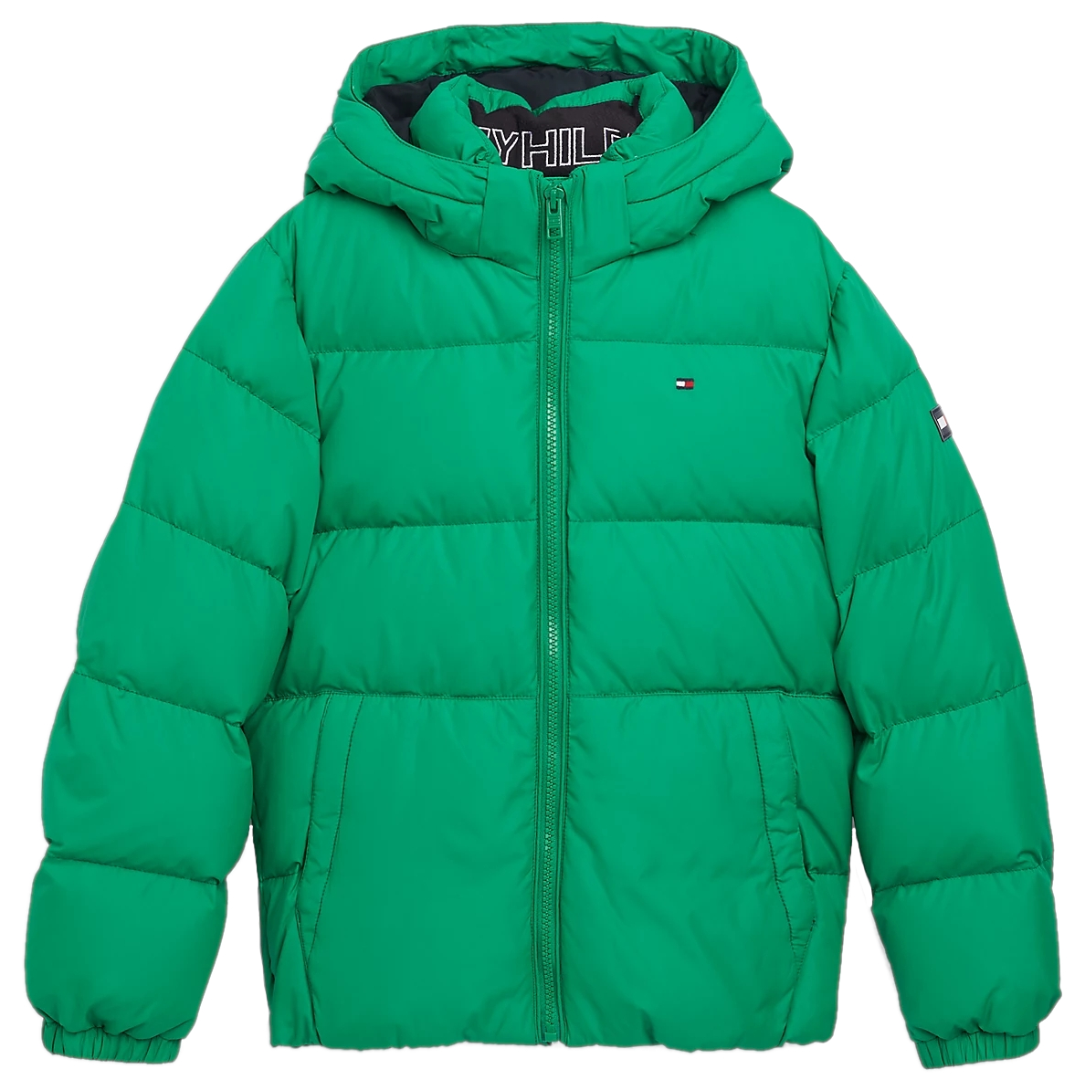 CAZADORA ACOLCHADA CON CAPUCHA NIÑO TOMMY HILFIGER