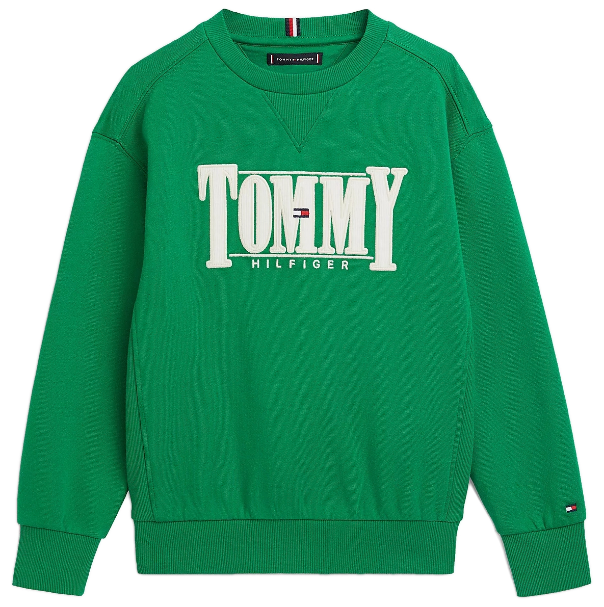 Camiseta Essential De Algodón Orgánico Niño Verde Tommy Hilfiger
