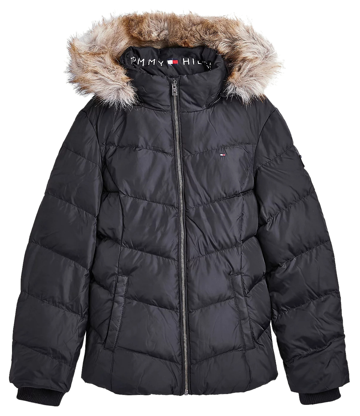 Chaqueta Gorro con Pelos Tommy Hilfiger