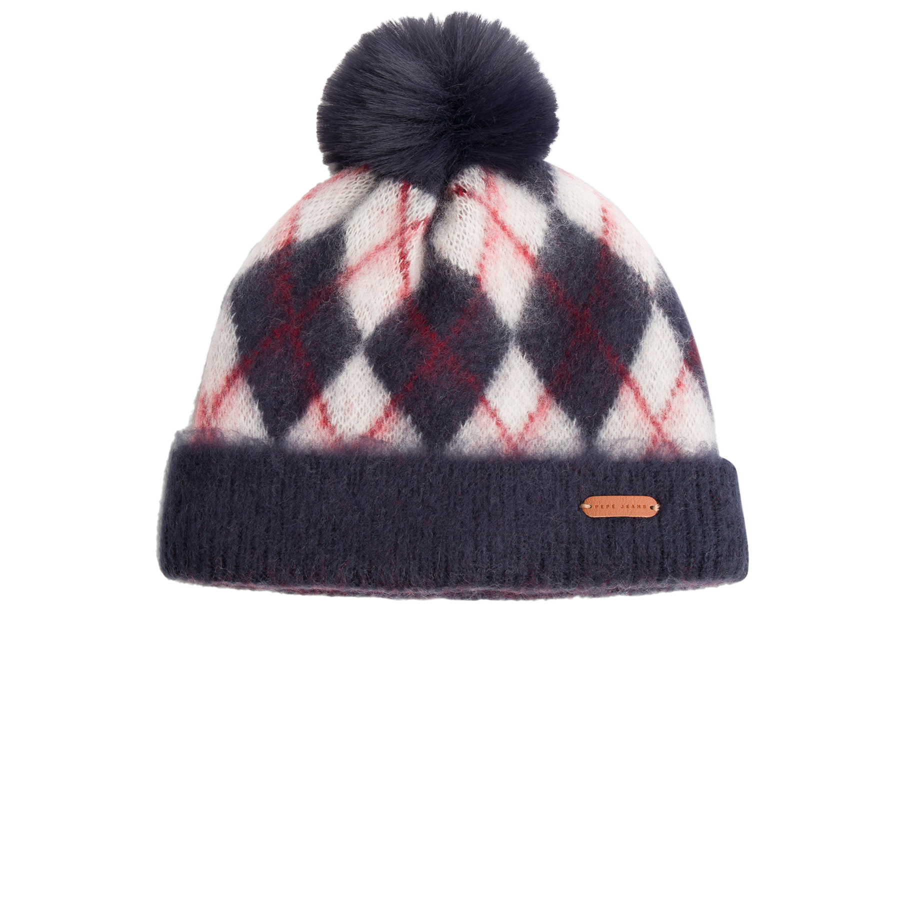 GORRO ROMBOS POMPÓN INFANTIL PEPE JEANS SALLY HAT