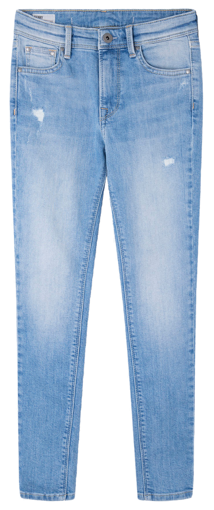 Pepe Jeans Pixlette High, Jeans Bambine e ragazze, Blu (Denim-cr4), 12 anni