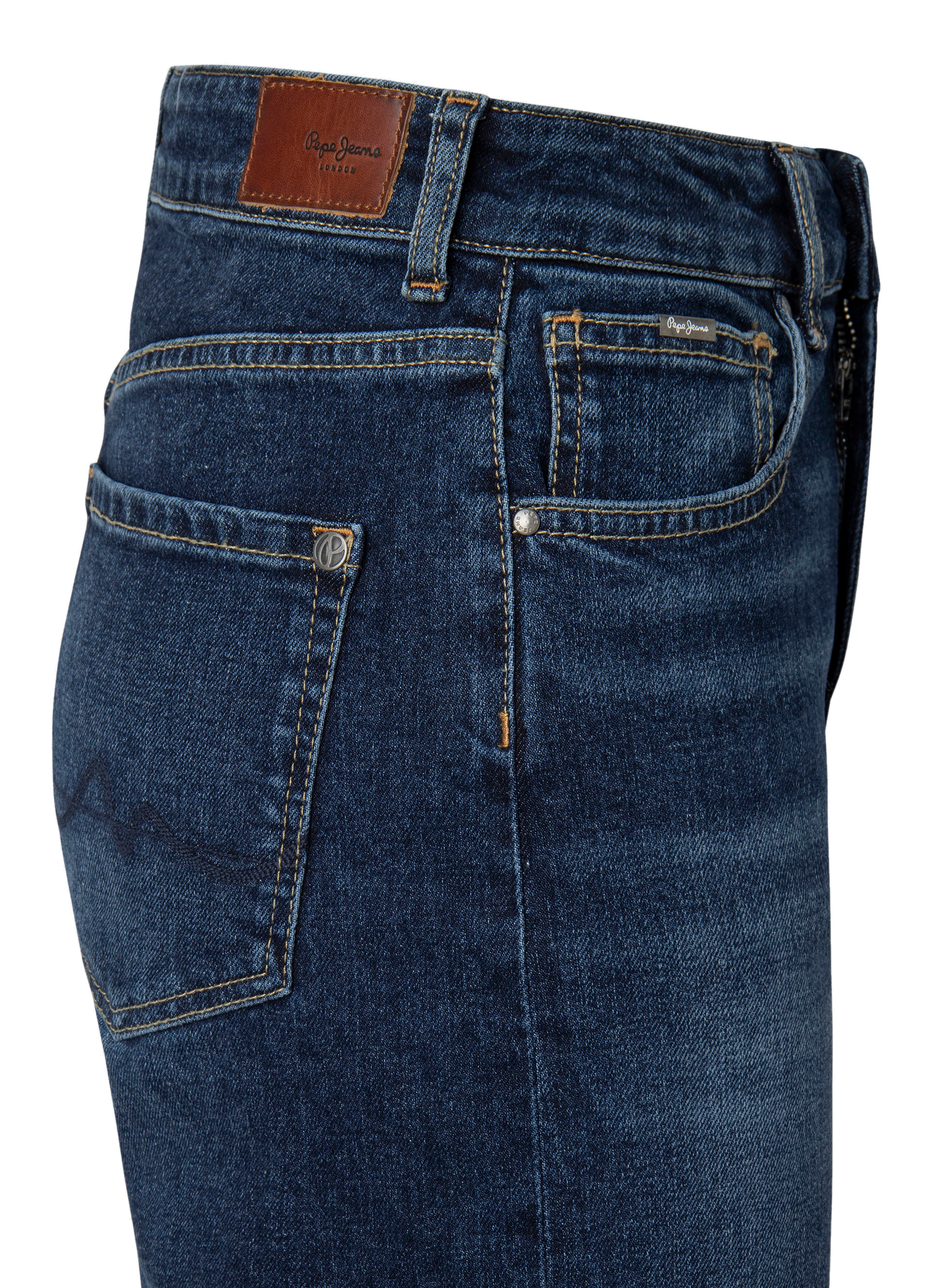 VAQUERO ANCHO MUJER PEPE JEANS LEXA SKY HIGH - Korner