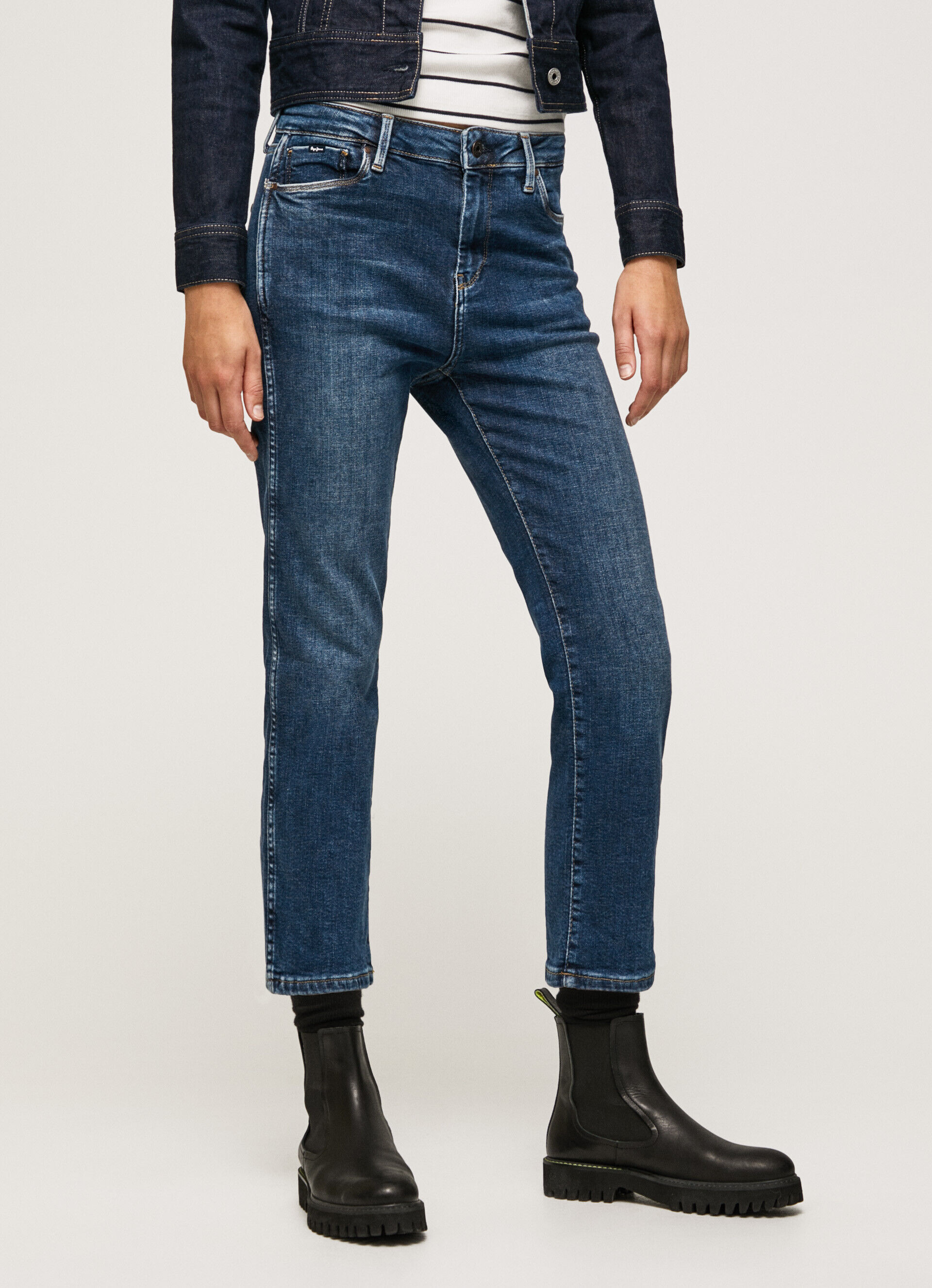 VAQUERO FIT MUJER JEANS DION 7/8 Korner