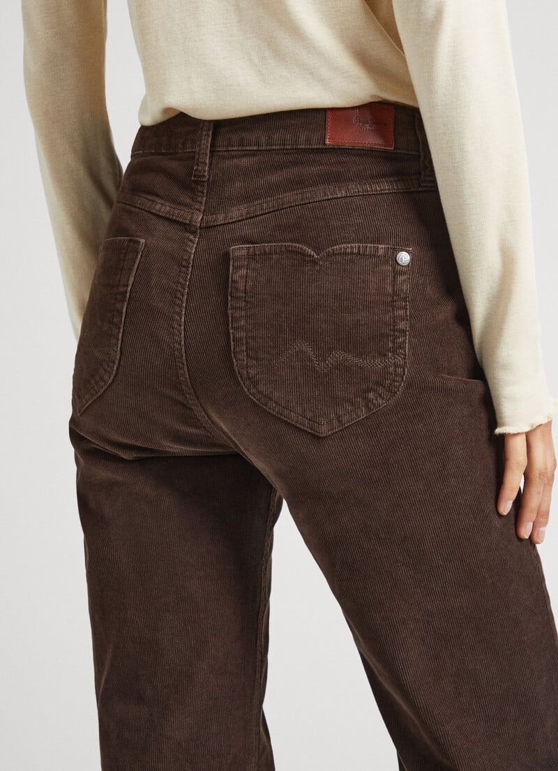 PANTALON DE PANA DE MUJER PEPE JEANS