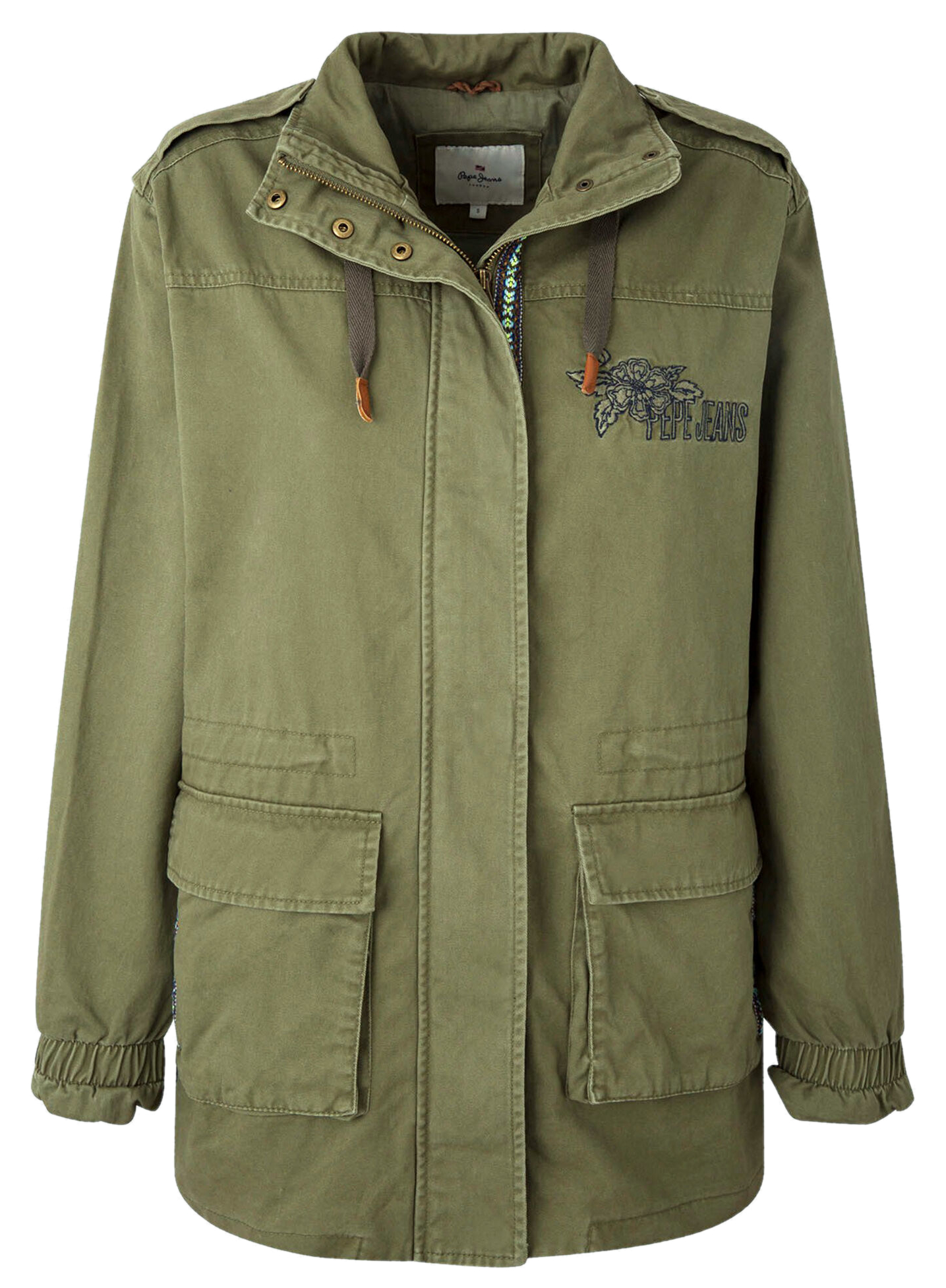 CHAQUETA MILITAR MUJER PEPE JEANS FILIPA - Korner