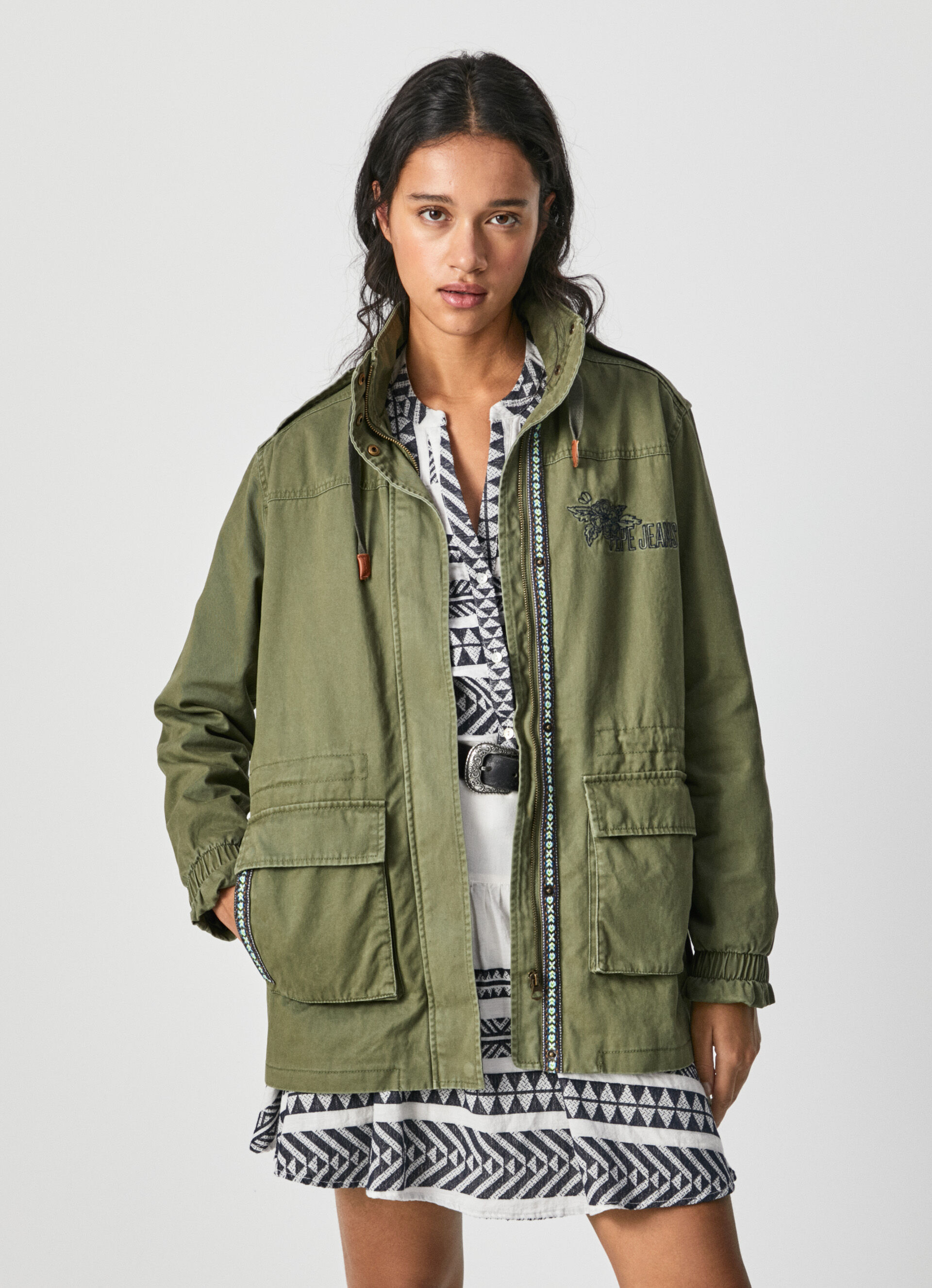 CHAQUETA MILITAR MUJER PEPE JEANS - Korner