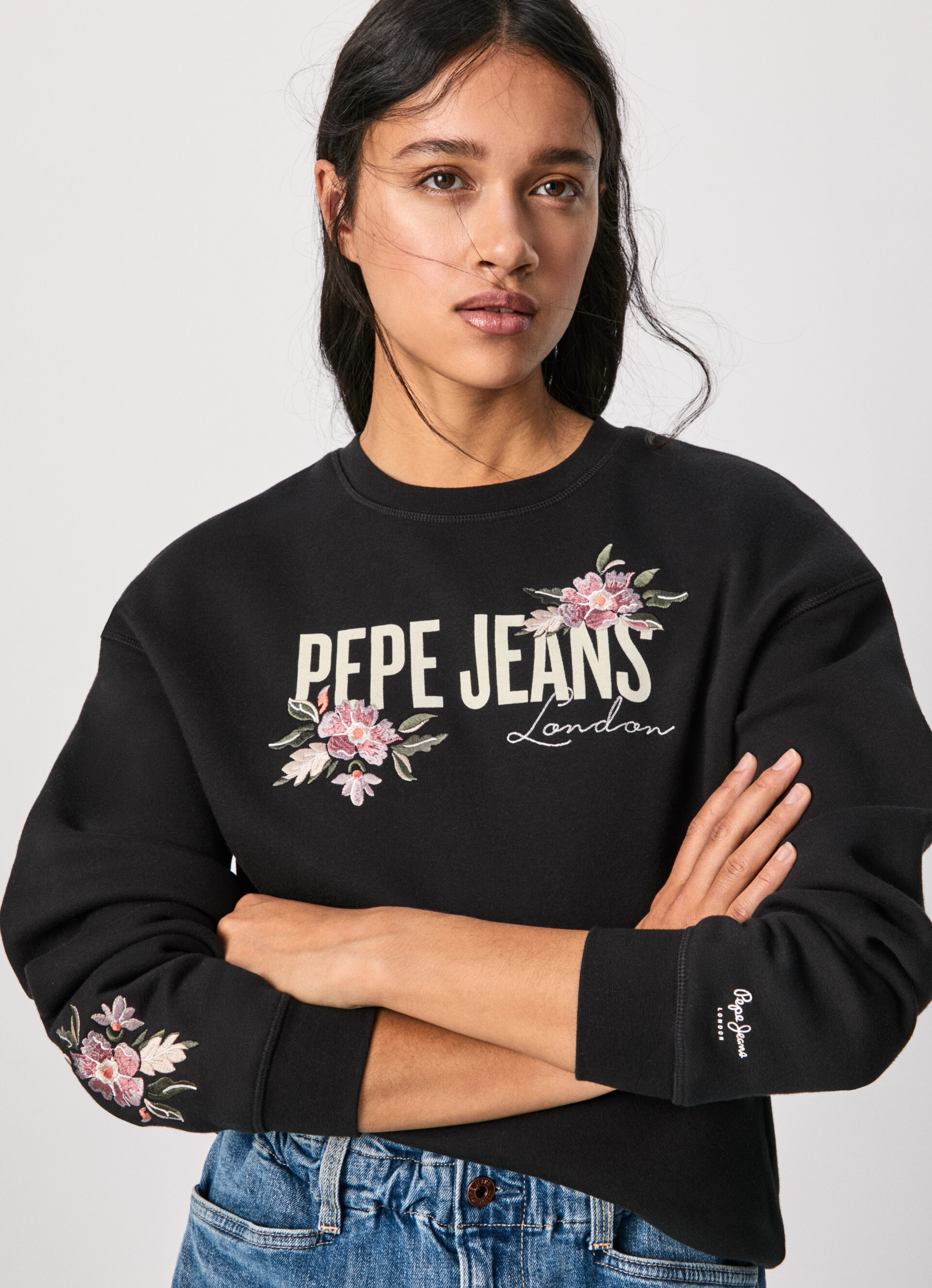 pepe jeans mujer sudadera
