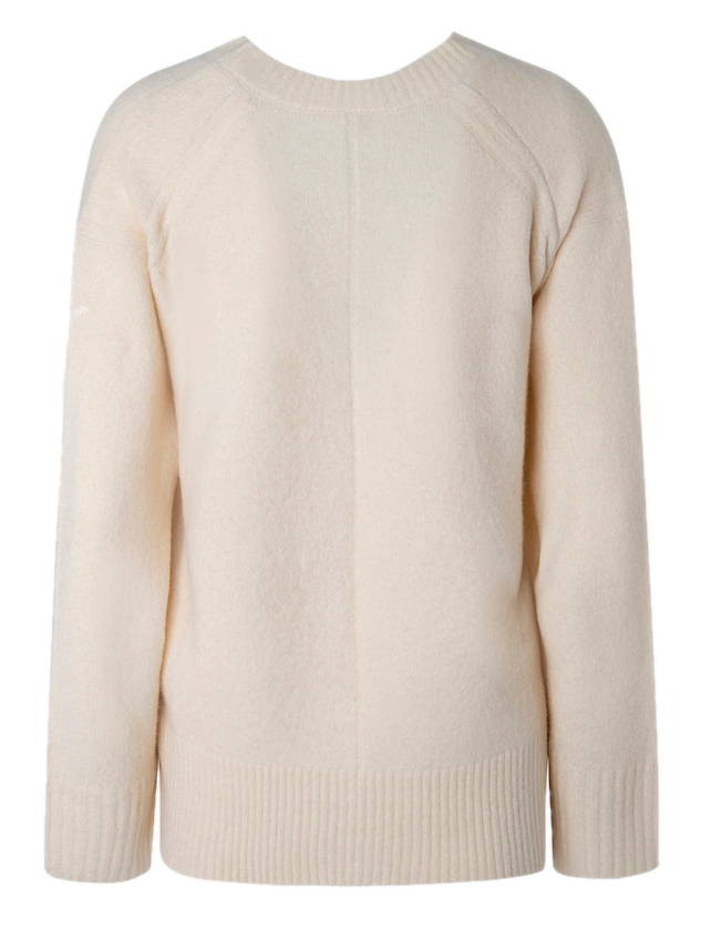 Pepe Jeans Felpa Becky PL580973 Beige Regular Fit
