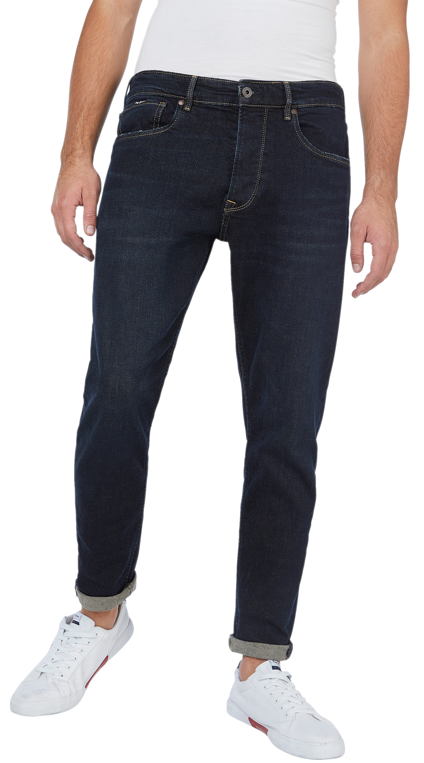 VAQUERO HOMBRE PEPE JEANS CALLEN CROP RELAXED FIT -