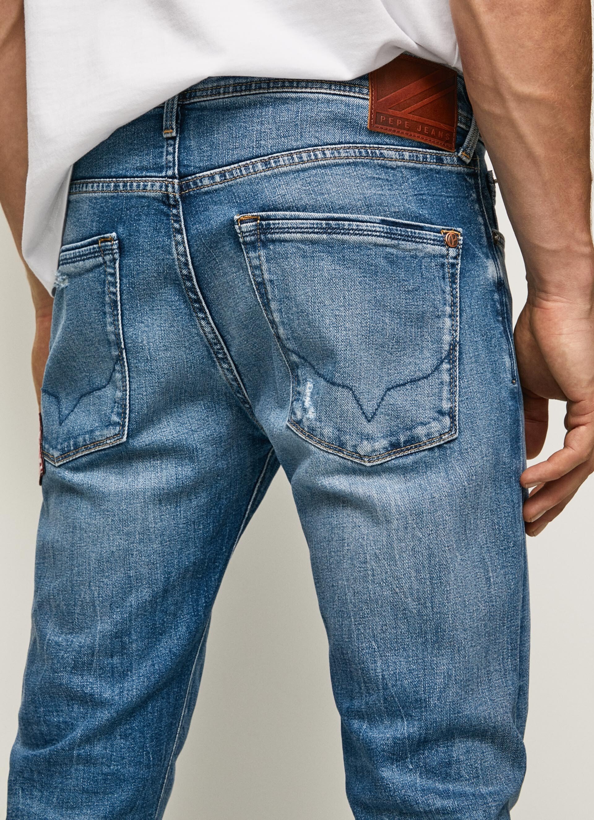 FIT REGULAR ROTOS HOMBRE PEPE JEANS STANLEY STARDUST