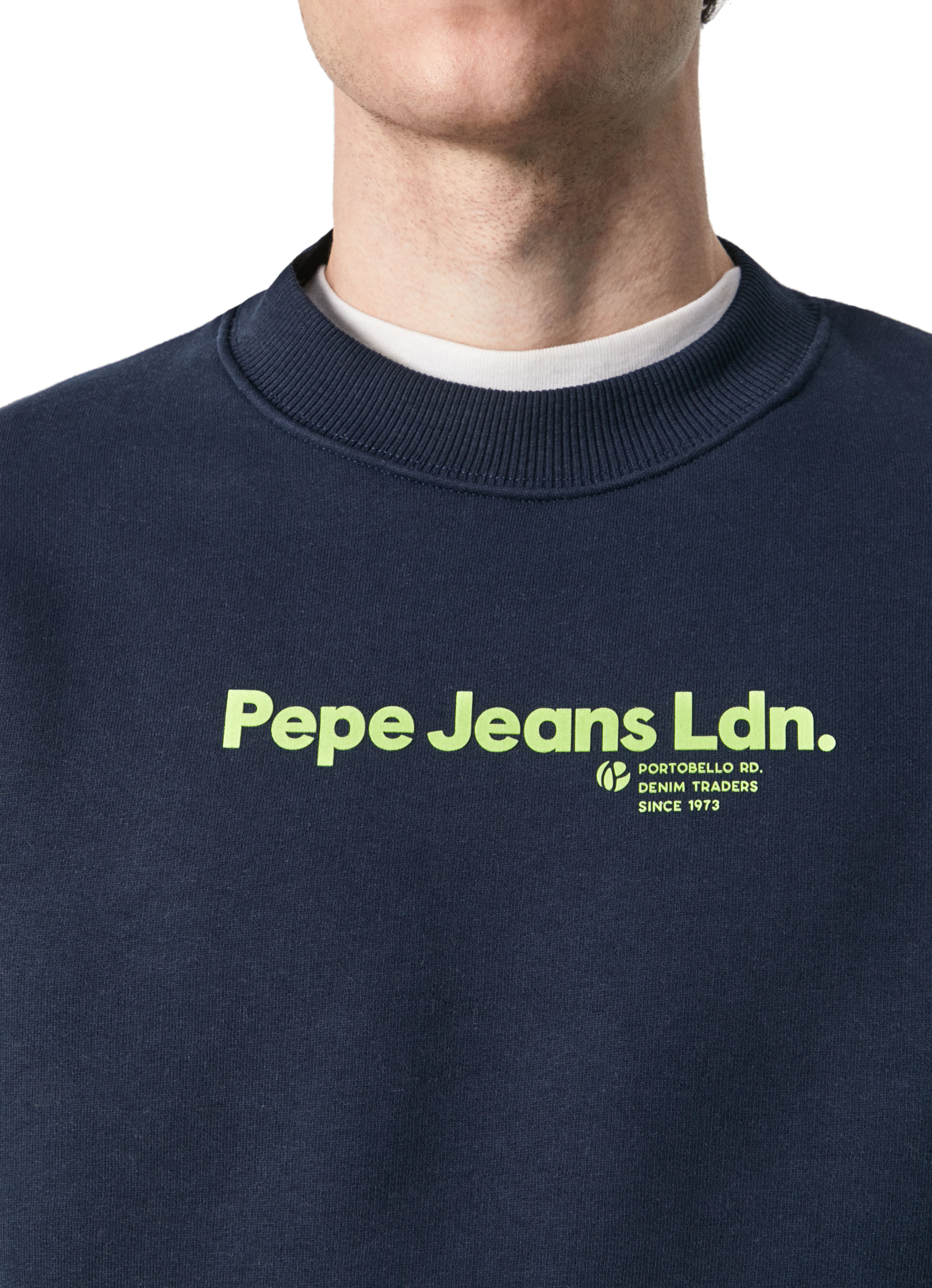 Sudadera Pepe Jeans Azul Elvin Para Hombre