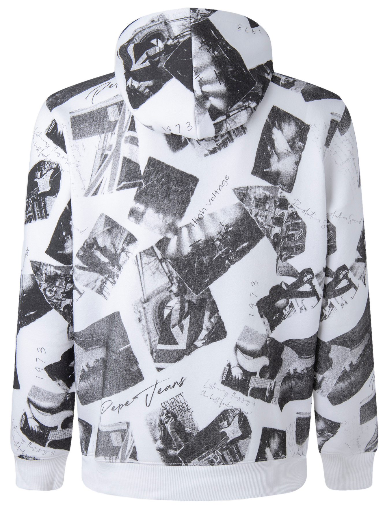 SUDADERA ESTAMPADA CON CAPUCHA HOMBRE JEANS PARKS