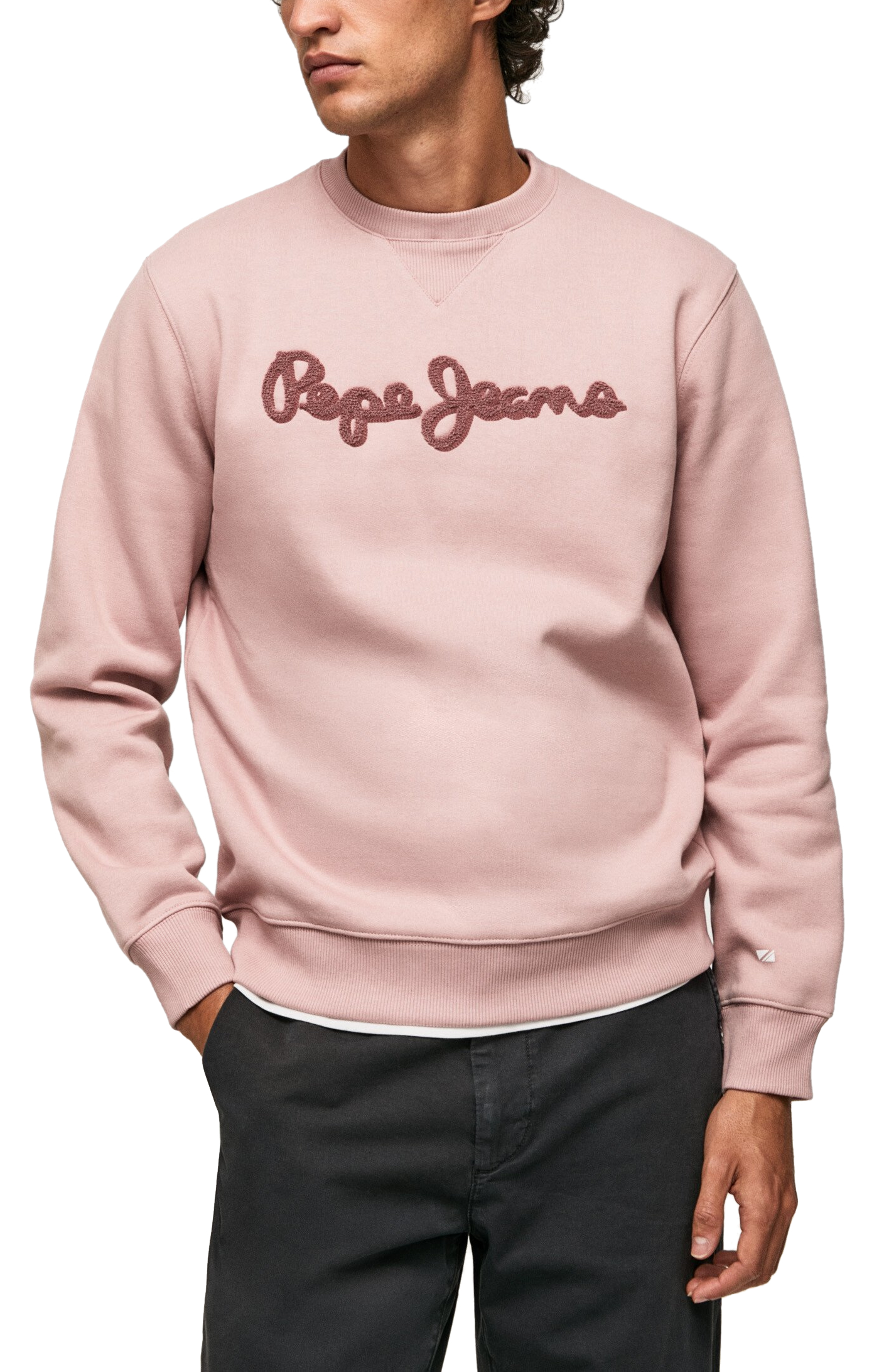 SUDADERA CON LOGO BORDADO HOMBRE PEPE JEANS RYAN Korner