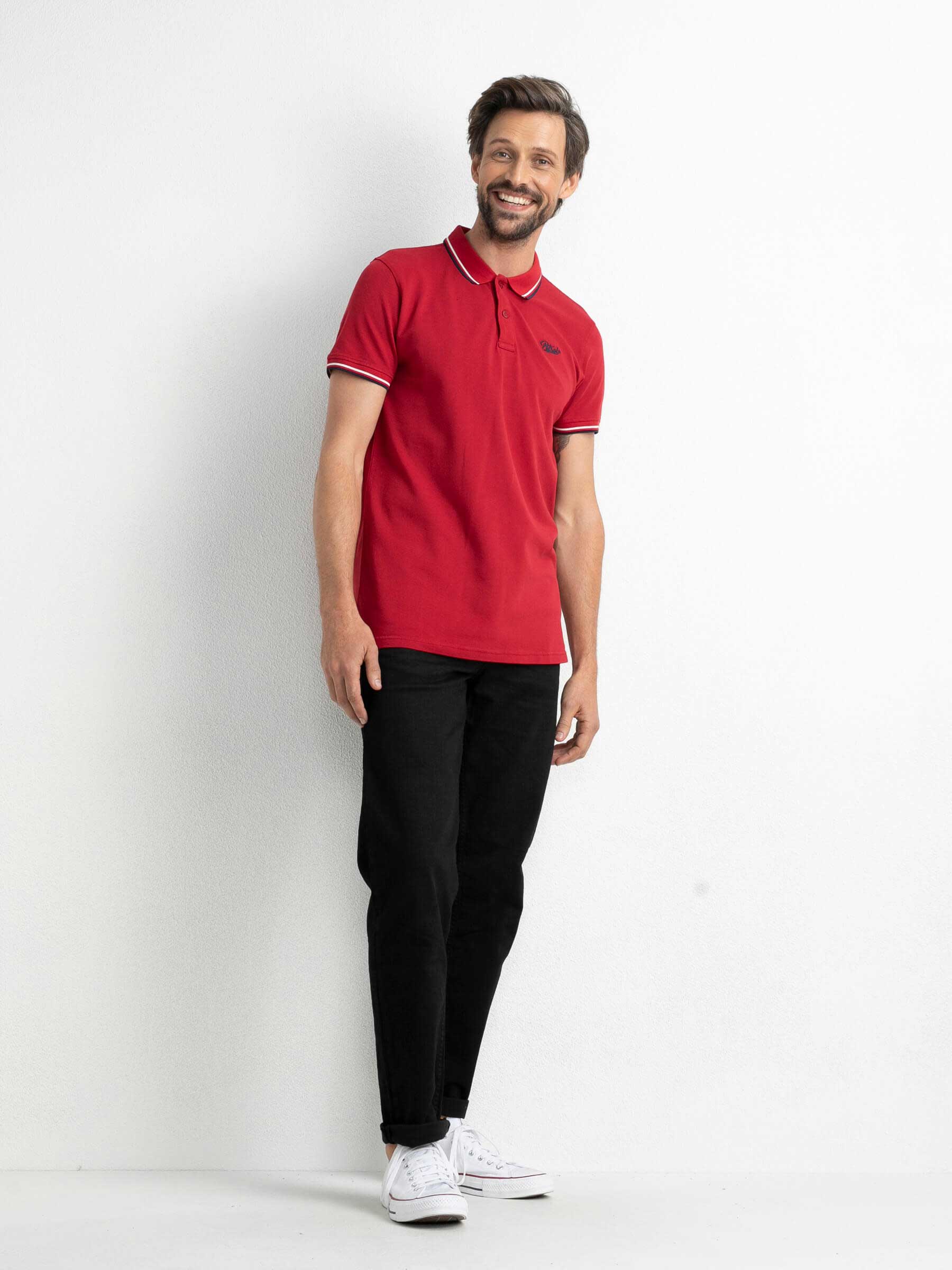 Polo sales liso hombre