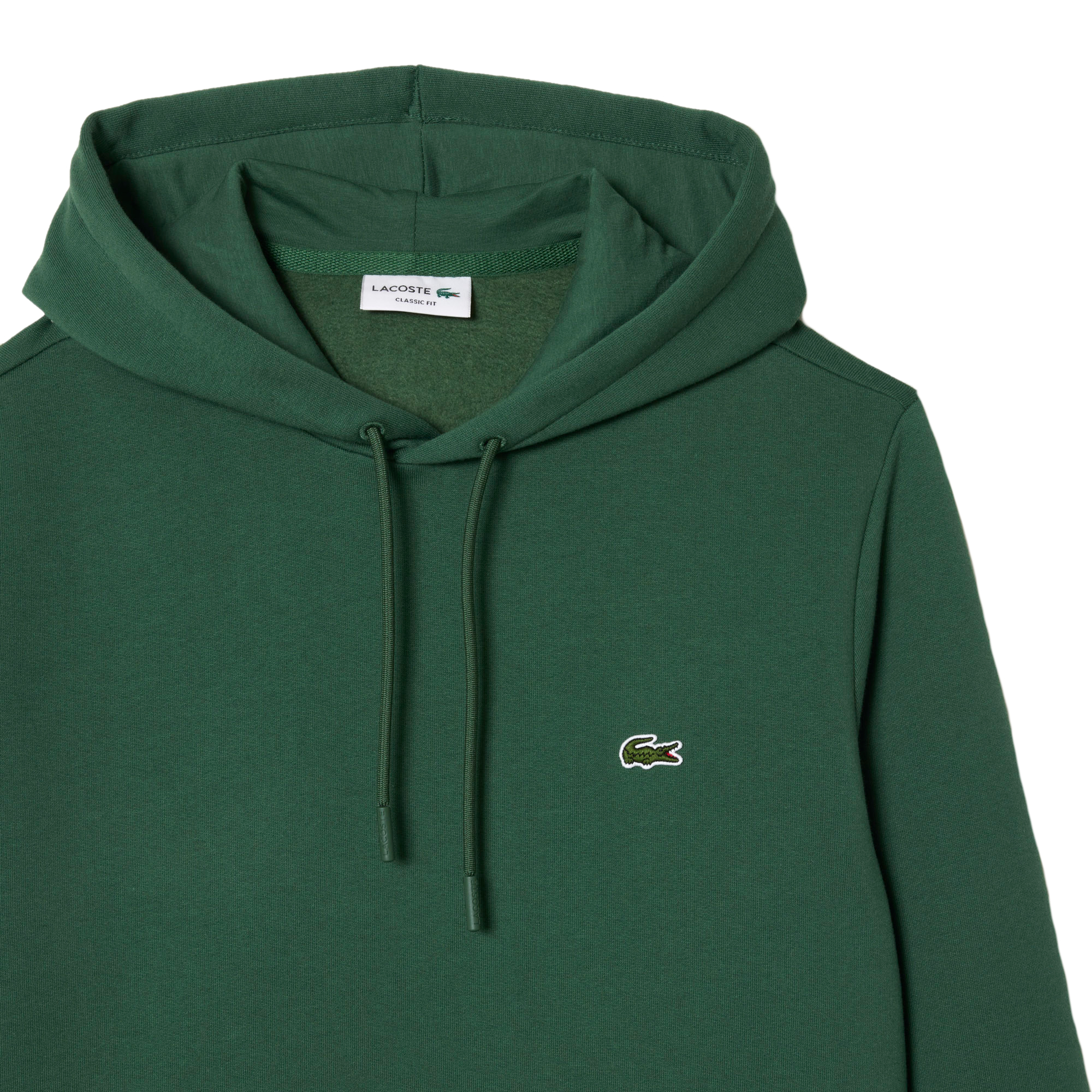 SUDADERA EN ALGOD N ECOL GICO CON CAPUCHA HOMBRE LACOSTE