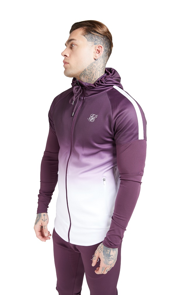 SUDADERA HOMBRE SIKSILK SIKSILK ATHLETE ZIP THR