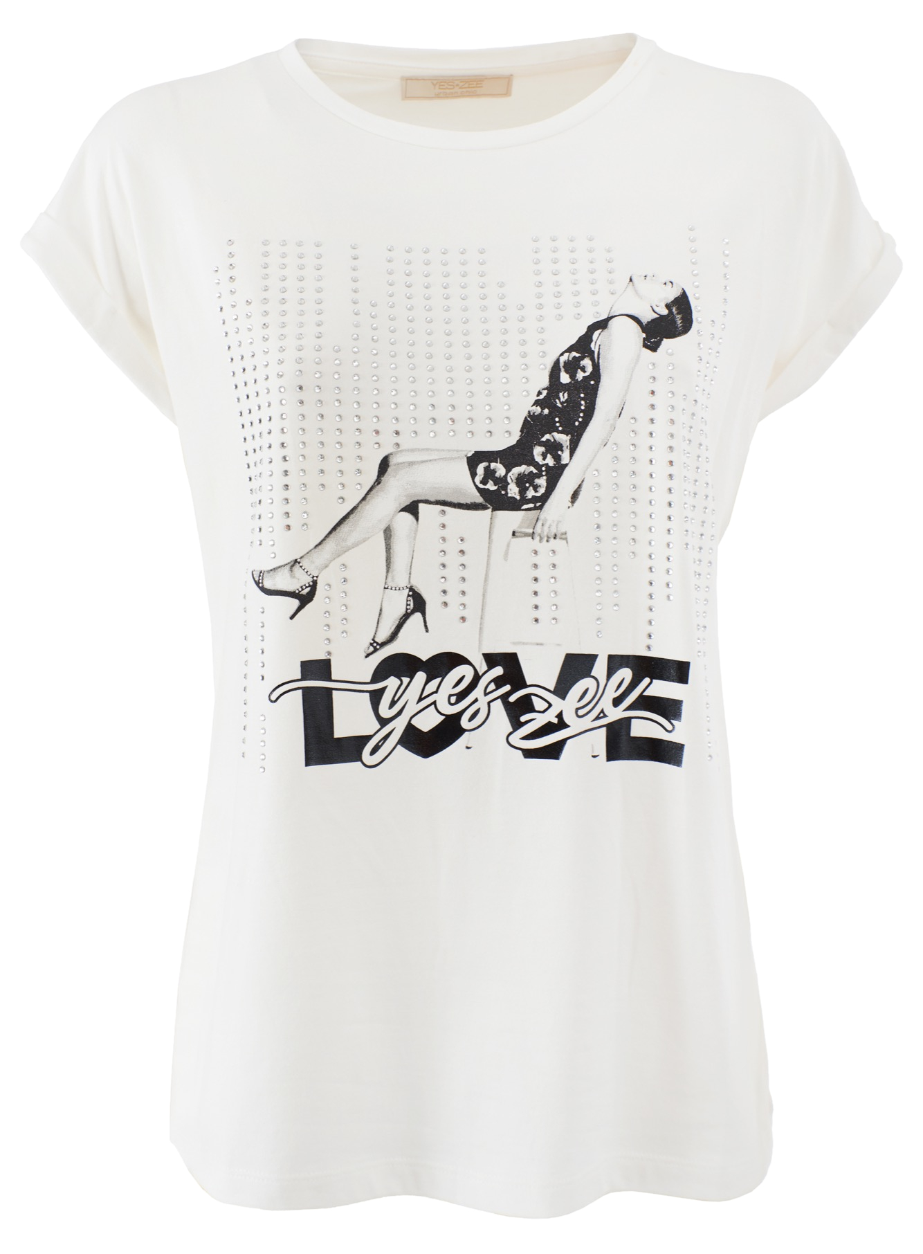 T-Shirt Donna COCO Paris Maniche Corte – Maglia Oversize Stretch Estiva