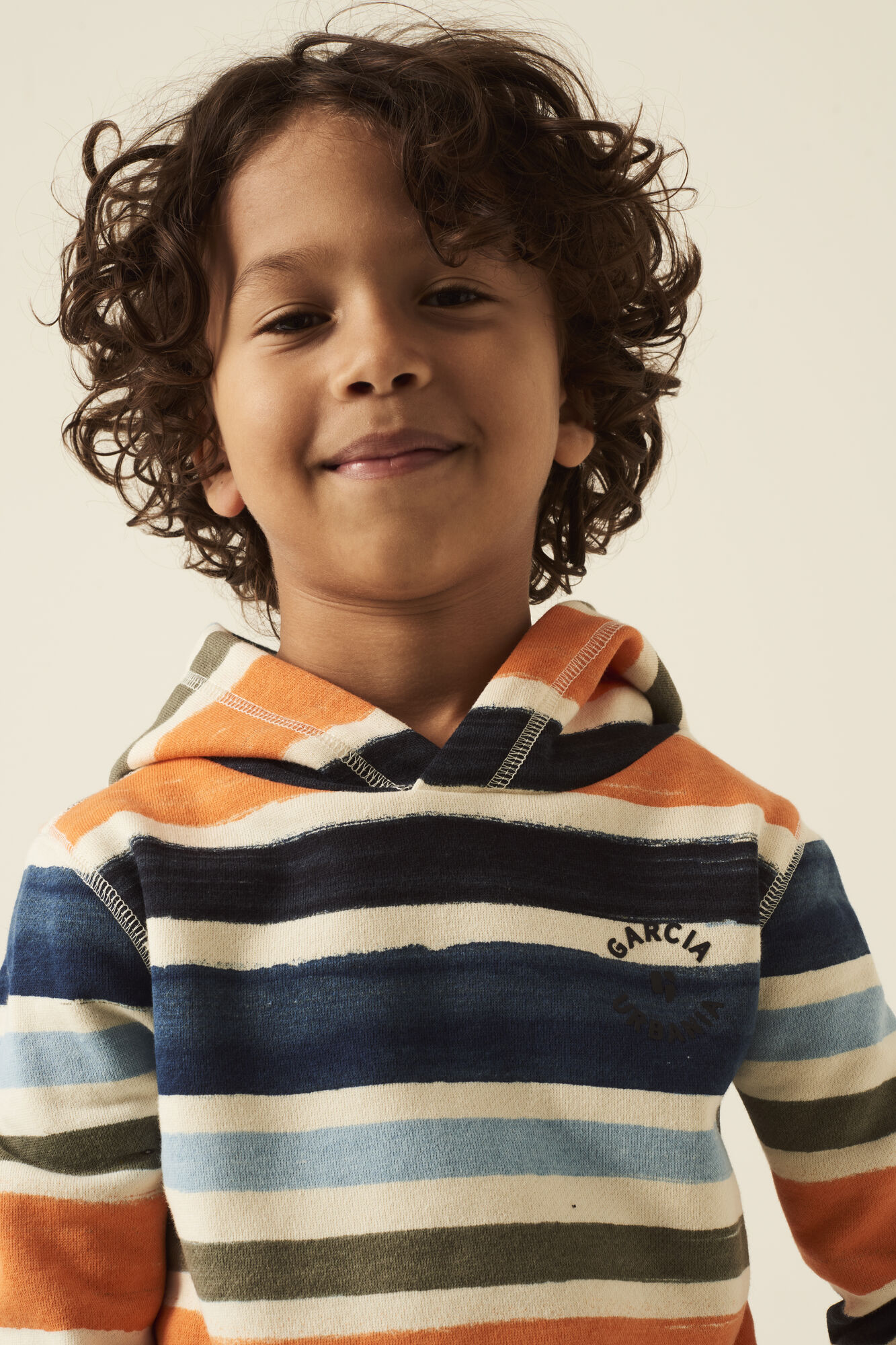 Sudadera rayas top niño