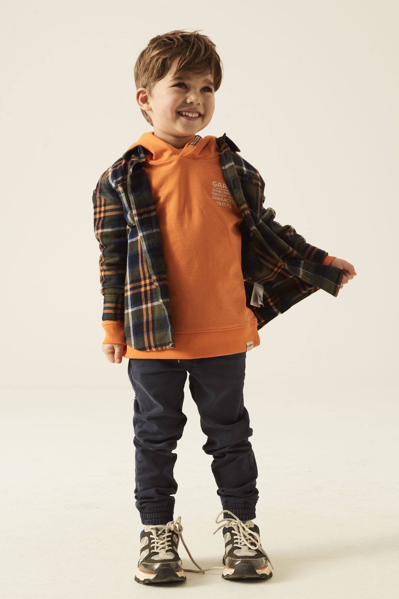 SUDADERA CON CAPUCHA NINO GARCIA JEANS Korner