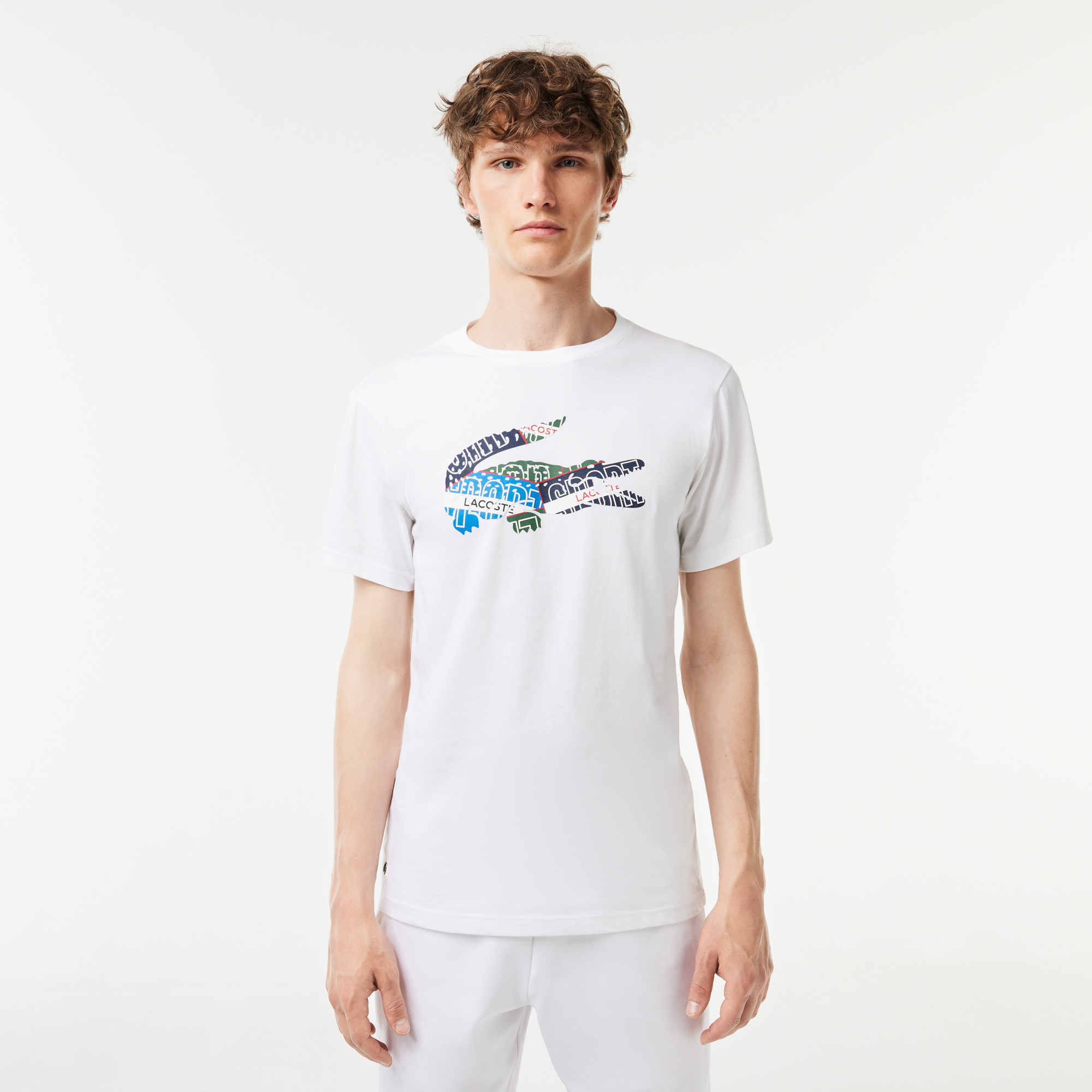 CAMISETA SPORT EN PUNTO DE ALGODON HOMBRE LACOSTE Korner